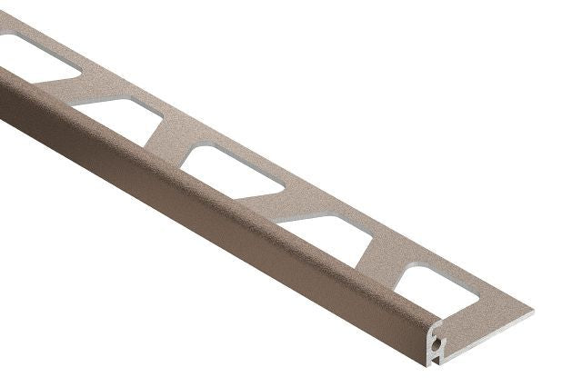 Schluter JOLLY Moulure de bordure de mur Aluminium Beige 5/16" (8 mm) x 8' 2-1/2"