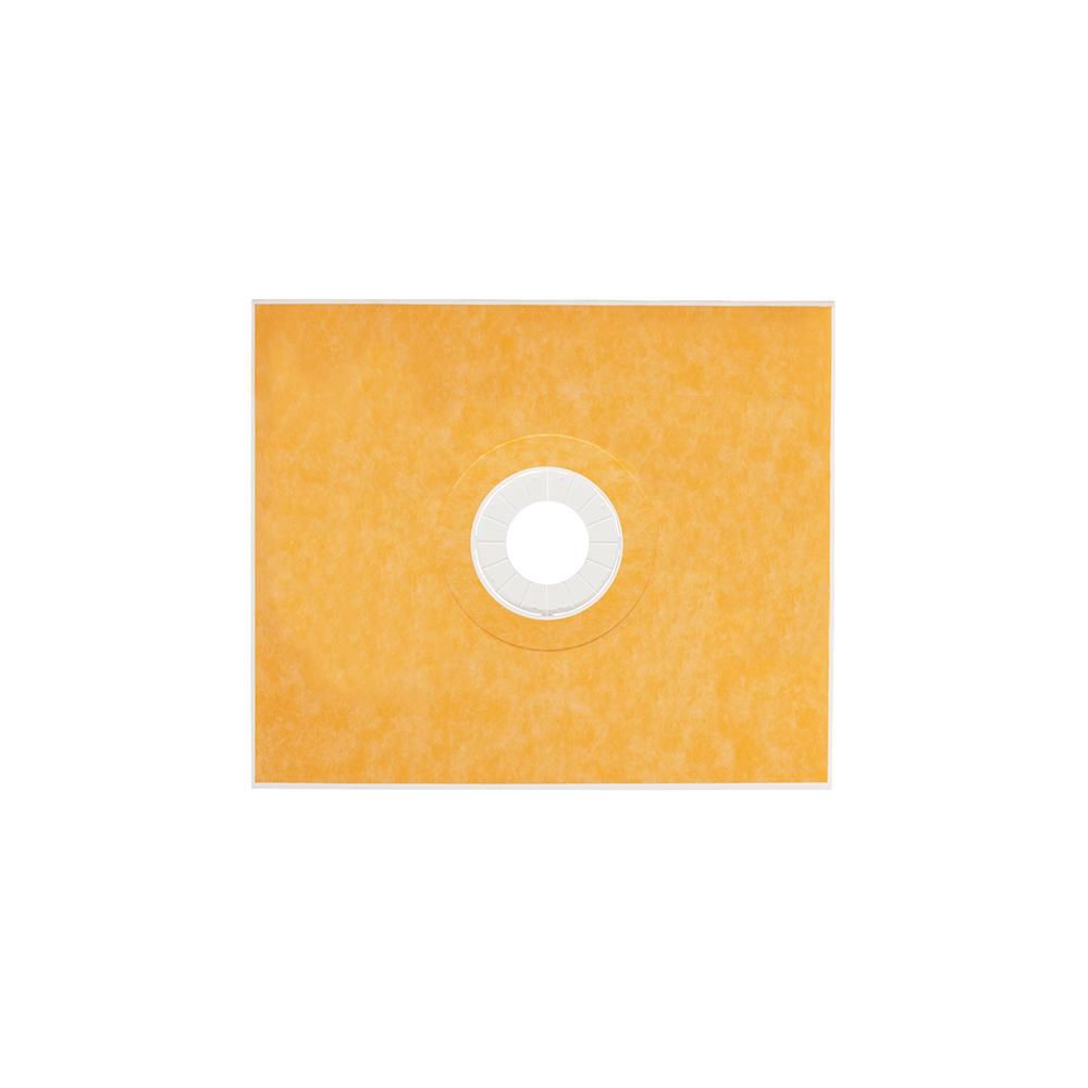 Schluter KERDI-SHOWER-TT Base de douche préfabriquée en pente avec position de sortie centrée 29/32" x 32" x 38"