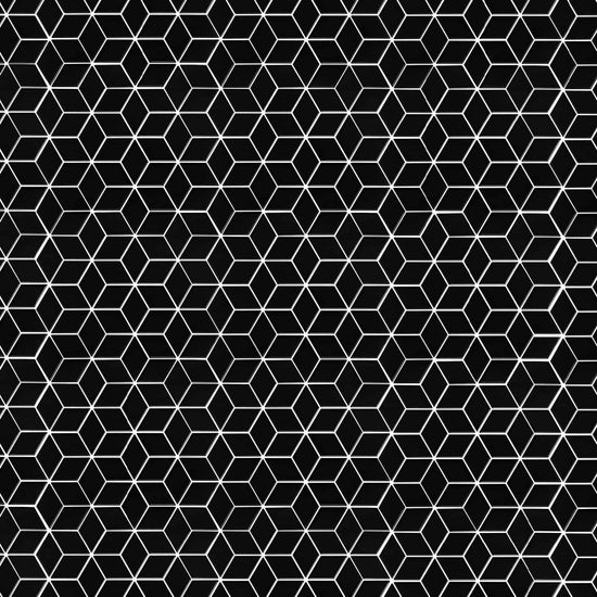 Carreaux de céramique Collection Metric mosaïque 2 po x 3 po Nero — petites tuiles rectangulaires noires