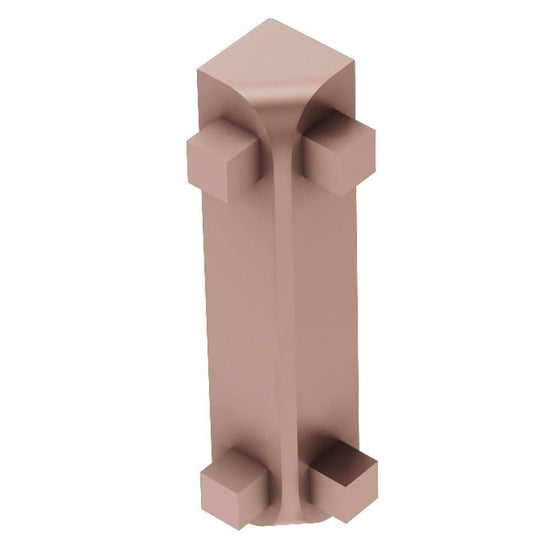 Schluter RONDEC-CT Coin intérieur 90° - aluminium anodisé cuivre mat 5/16" (8 mm)