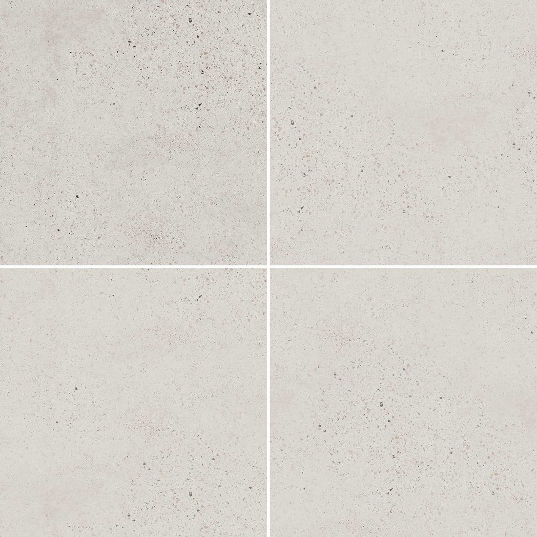 Carreaux de céramique | Collection Cassio - 24 po x 24 po Bianco 24 po x 24 po Mat