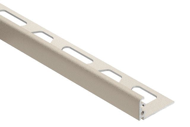 Schluter JOLLY Moulure de bordure de mur Aluminium Ivoire 1/2" (12.5 mm) x 8' 2-1/2"