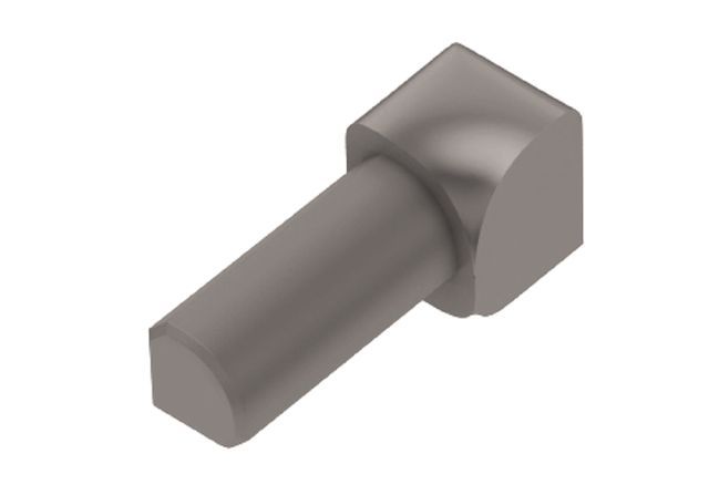 Schluter RONDEC Coin intérieur 90° - plastique PVC gris 7/16" (11 mm)