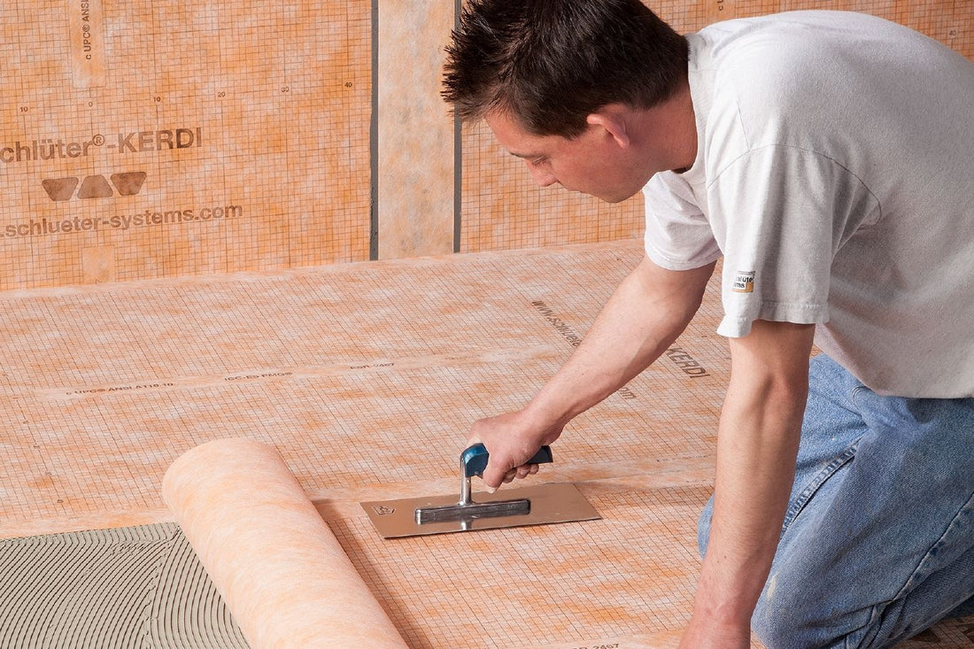 Schluter KERDI Membrande d'étanchéité 3' 3" x 23' - 8 mil (75 pi²)