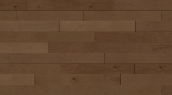 Preverco Bois franc SolidClassic Merisier Nuance Havana fini mat, lames 2-1/4 po x 3/4 po