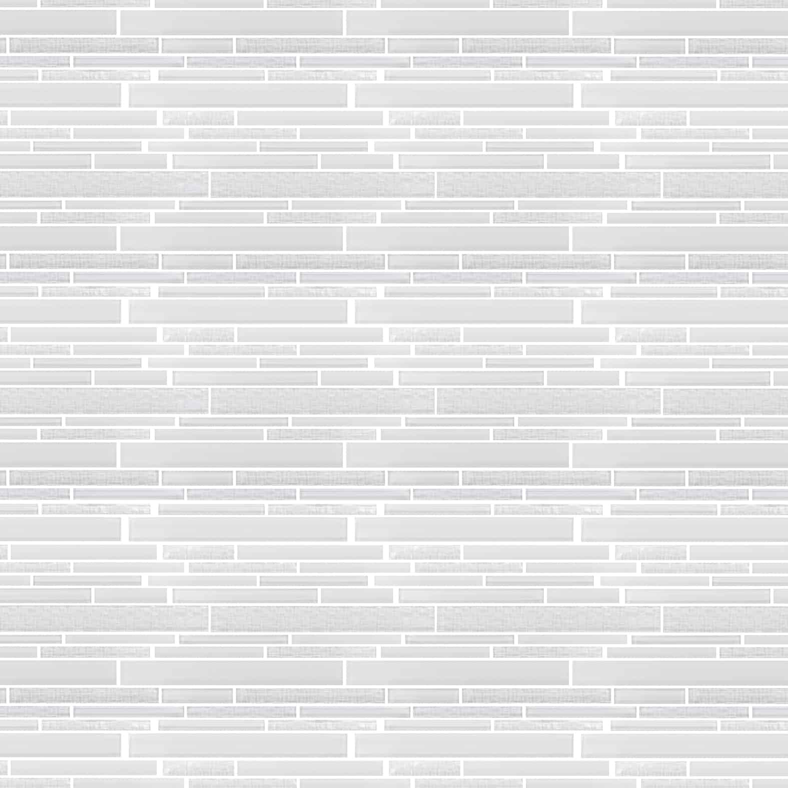 Carreaux de céramique Collection Tessara mosaïque 11 po x 12 po, teinte Glacier pâle