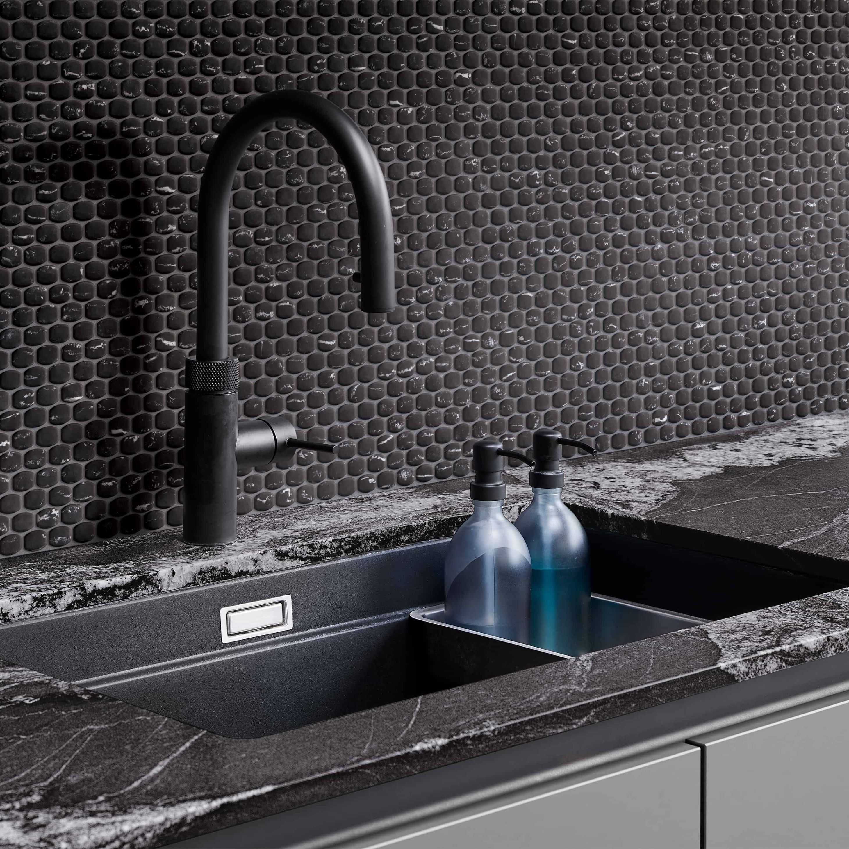 Carreaux de céramique | Collection Tobico - Mosaïque - 0,75 po x 1 po