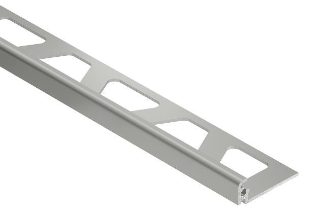 Schluter JOLLY Moulure de bordure de mur Aluminum Gris métallique 1/2" (12 mm) x 8' 2-1/2"