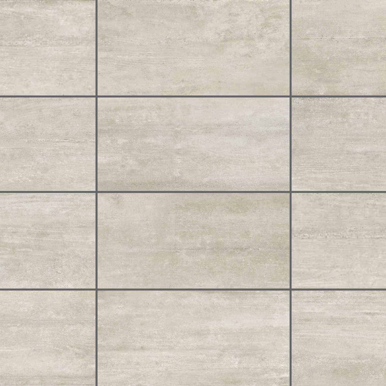 Carreaux de céramique Collection Westside 12 po x 24 po, Amande, fini mat