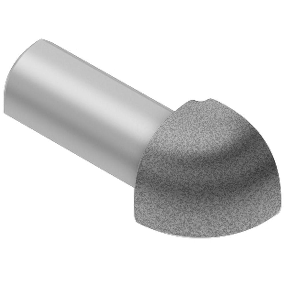 Schluter RONDEC Coin extérieur 90° - aluminium étain 3/8" (10 mm)
