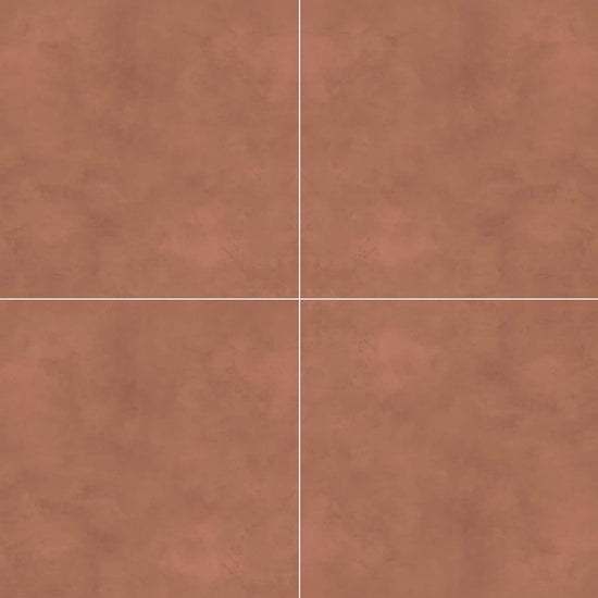 Carreaux de céramique Collection Multiforme 24 po x 24 po Marsala mat, ton bordeaux profond, finition mate