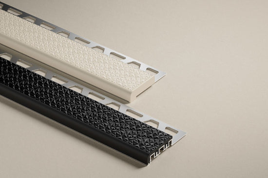 Schluter TREP-V 42 embouts d'extrémité droit et gauche PVC noir 10 mm x 1-21/32 pouce