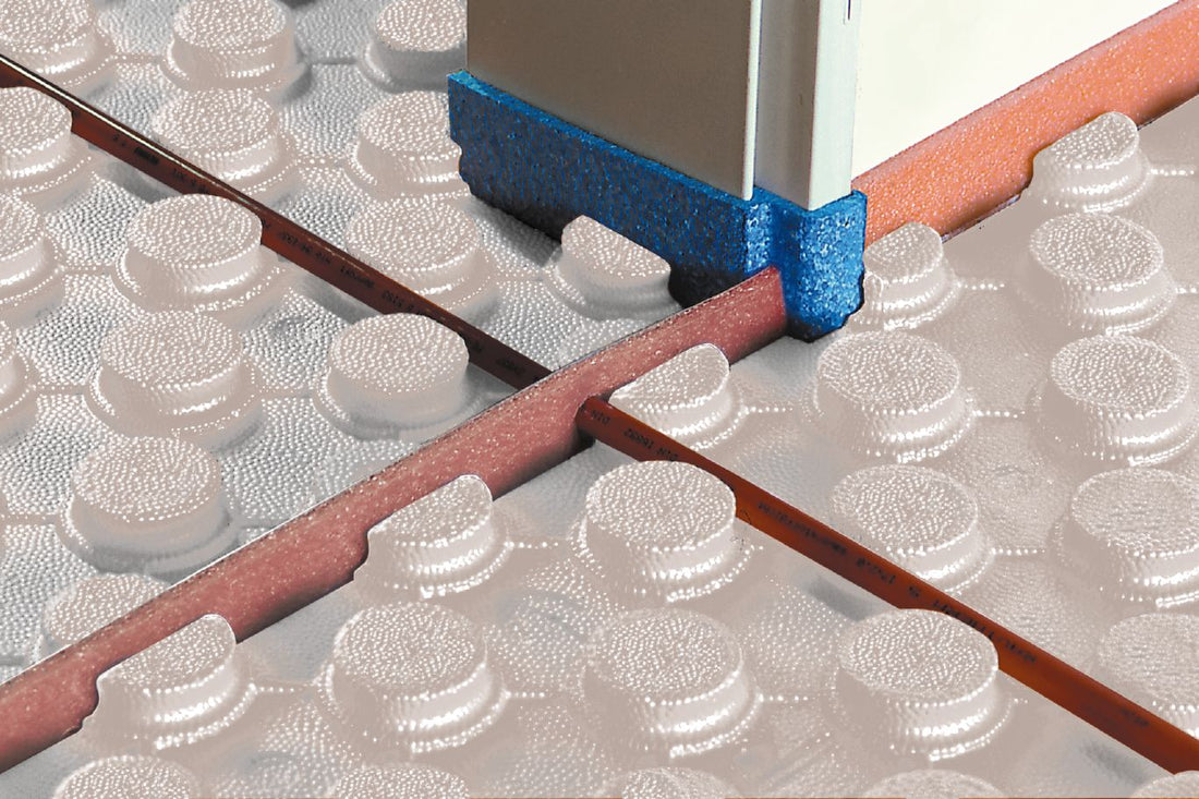 Schluter DILEX-DFP Profilé de joint de mouvement pour fractionnement de chape 3' 3" x 3-1/8" (80 mm)