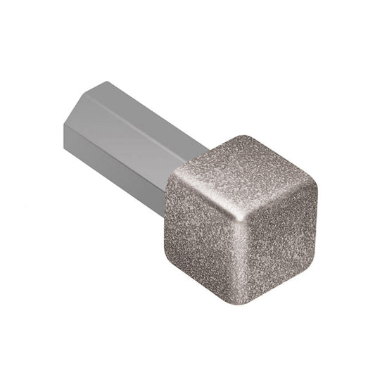 Schluter RONDEC Coin intérieur 90° - aluminium gris pierre 3/8" (10 mm)