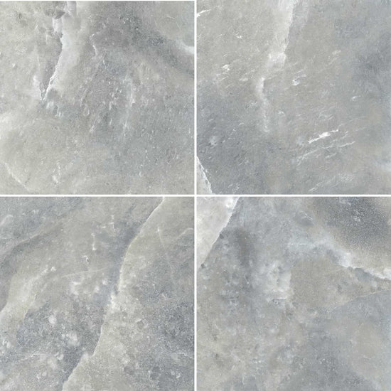 Carreaux de céramique Collection Rock Salt 24 po x 24 po, vert poli, finition brillante