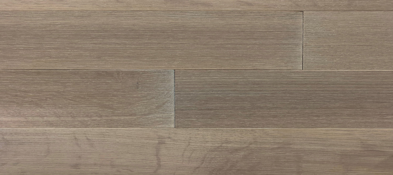 Plancher Preverco Bois d’ingénierie 4 3/8 po en Chêne blanc | Collection Flex16 - Nuance Barcelona, fini mat, 5/8 po d’épaisseur