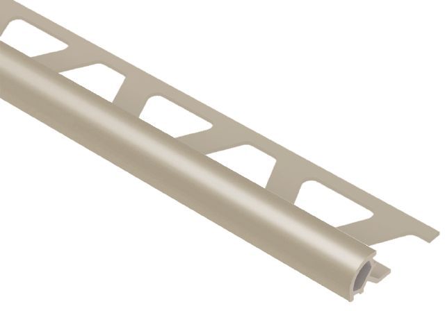 Schluter RONDEC Bullnose Trim - Plastique (PVC) Gris 7/16" (11 mm) x 8' 2-1/2"