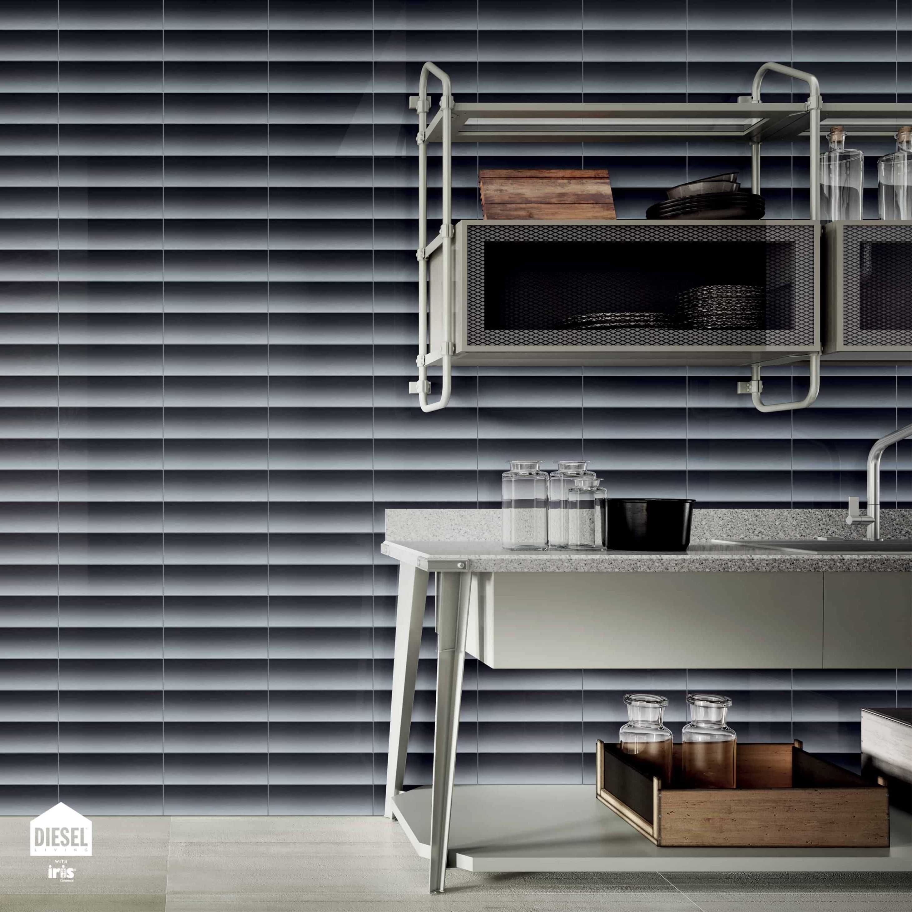 Carreaux de céramique | Collection Shades of Blinds - 4 po x 12 po