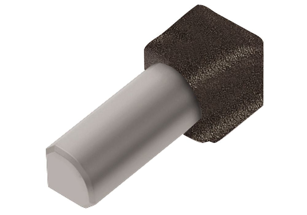 Schluter RONDEC Coin intérieur 90° aluminium anthracite foncé - 1/4" (6 mm)