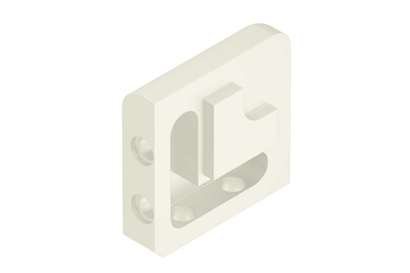 Schluter JOLLY Coin extérieur 90° Aluminium Blanc 1/2" (12.5 mm)