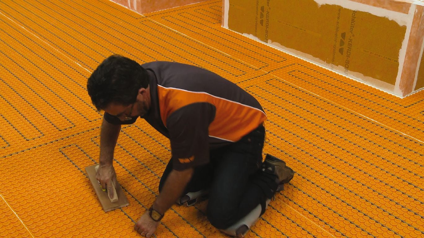 Schluter DITRA-HEAT-E-HK Câble de plancher chauffant électrique 120V 141.1' (43.1 pi²)