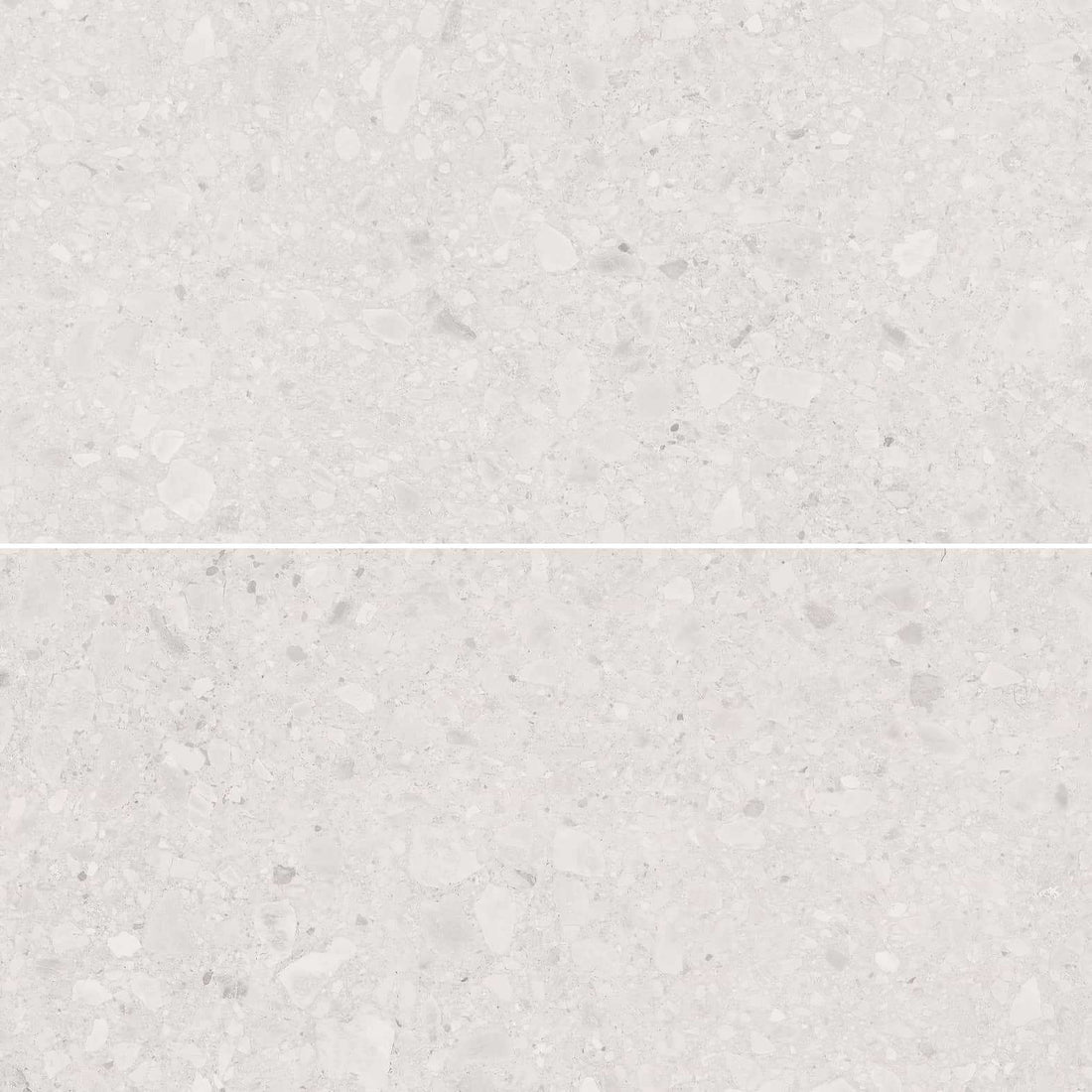 Carreaux de céramique Collection Flodsten 24 po x 48 po blanc mat