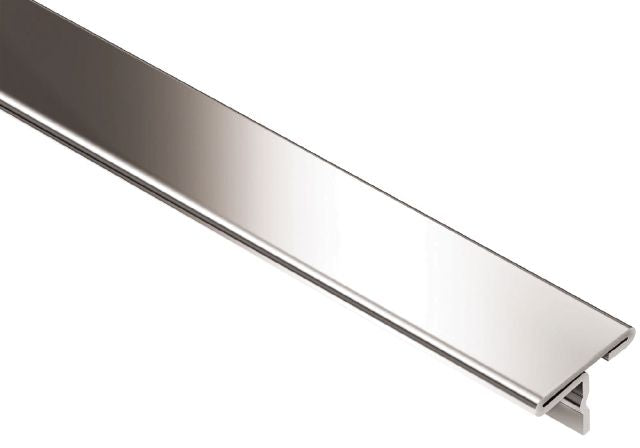 Schluter RENO-T Moulure en T pour rénovation Acier inoxydable (V2) 11/32" (9 mm) x 17/32" x 8' 2-1/2"