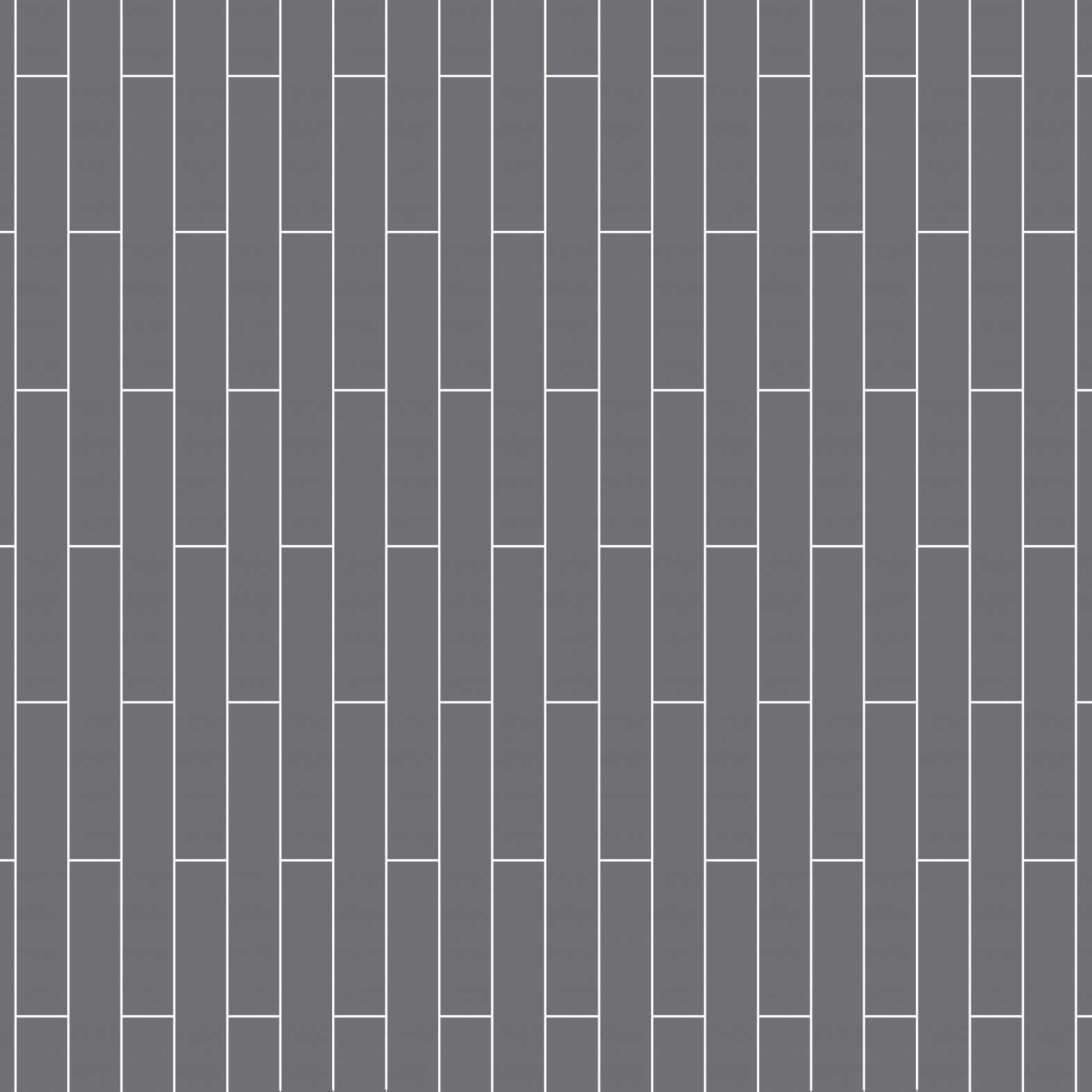 Carreaux de céramique Collection Essential - 2 po x 12 po, Carbone mat