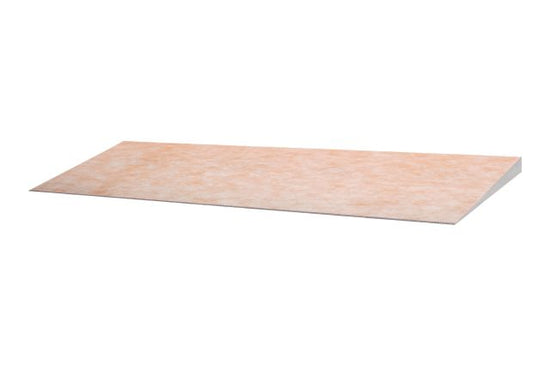 Schluter KERDI-SHOWER-R Rampe de douche préfabriquée 1-1/4" x 48" x 12"