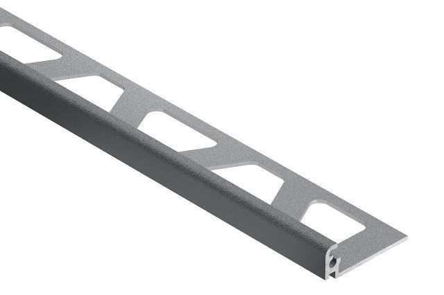 Schluter JOLLY Moulure de bordure de mur Aluminium Étain 5/16" (8 mm) x 8' 2-1/2"