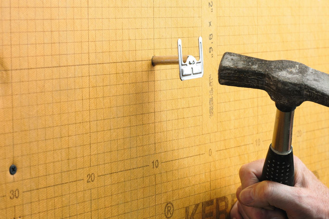 Schluter KERDI-BOARD-ZSD Ancrage de stabilisation des panneaux - acier inoxydable (V2) 4-5/16" (paquet de 25)