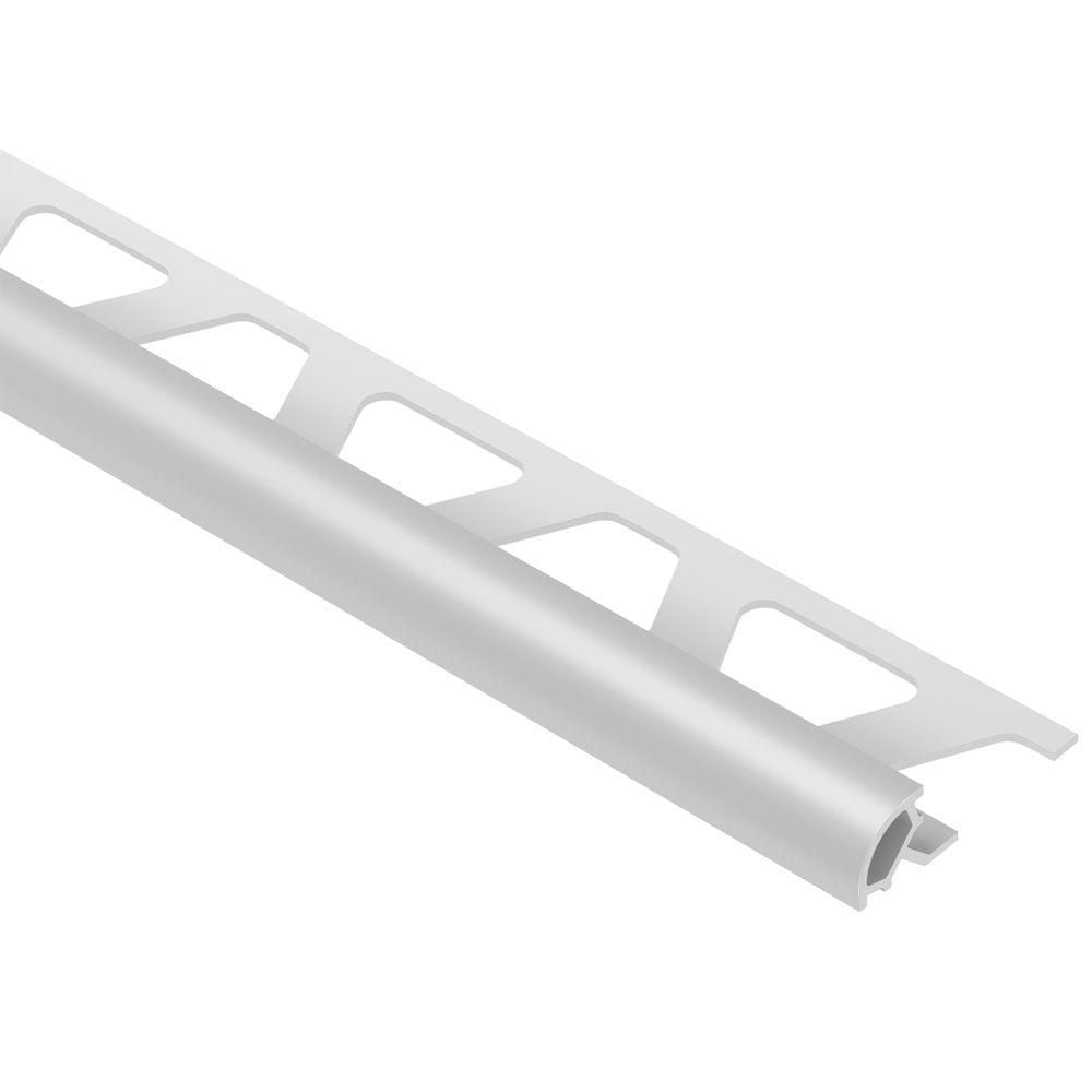 Schluter RONDEC Bullnose Trim - Plastique (PVC) Gris Classique 1/4" (6 mm) x 8' 2-1/2"