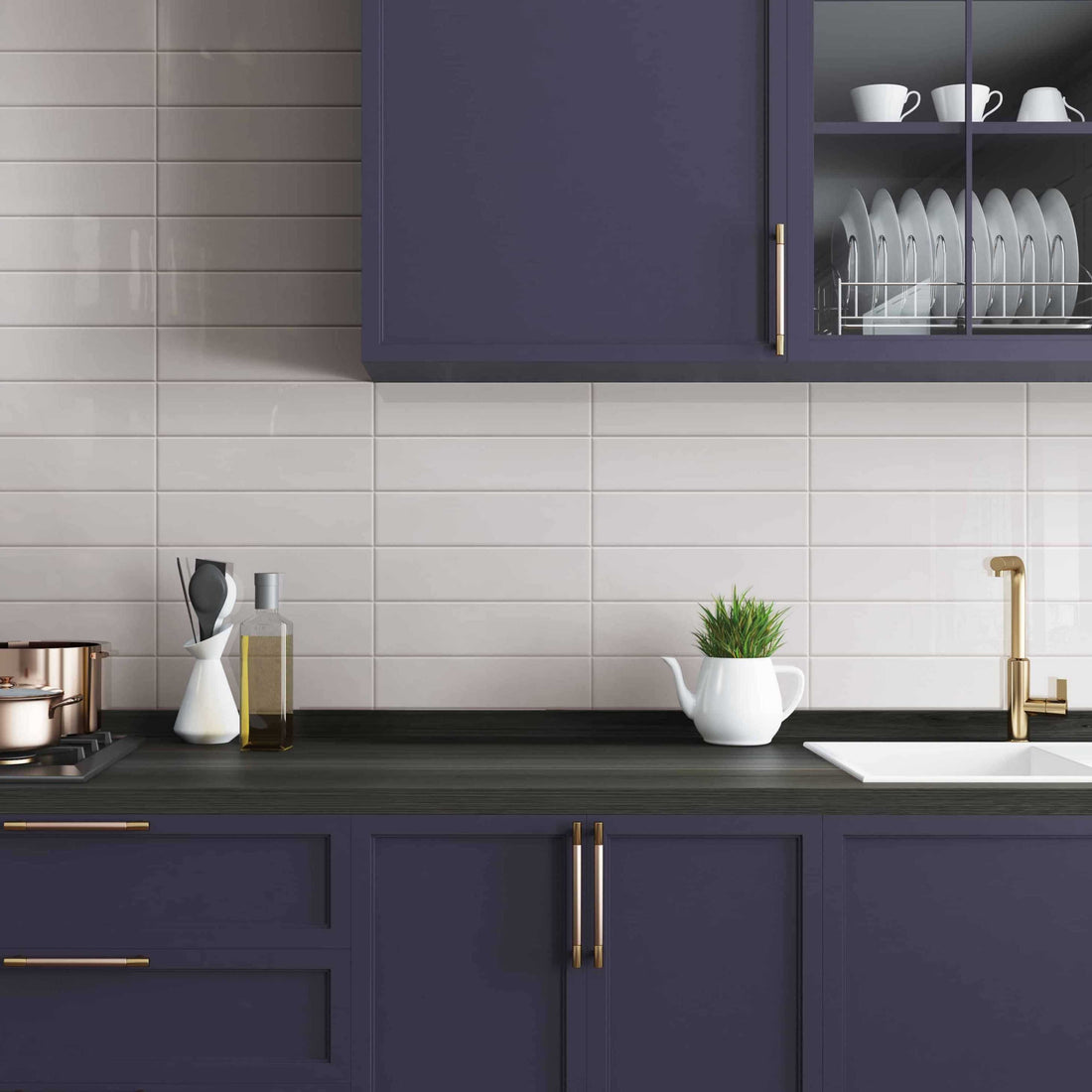 Carreaux de céramique | Collection Essential - 4 po x 12 po