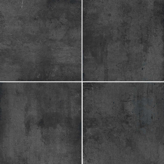 <span class="product-image-alt">Carreaux de céramique Teknostone 24 po x 24 po noir doux finition mate</span>