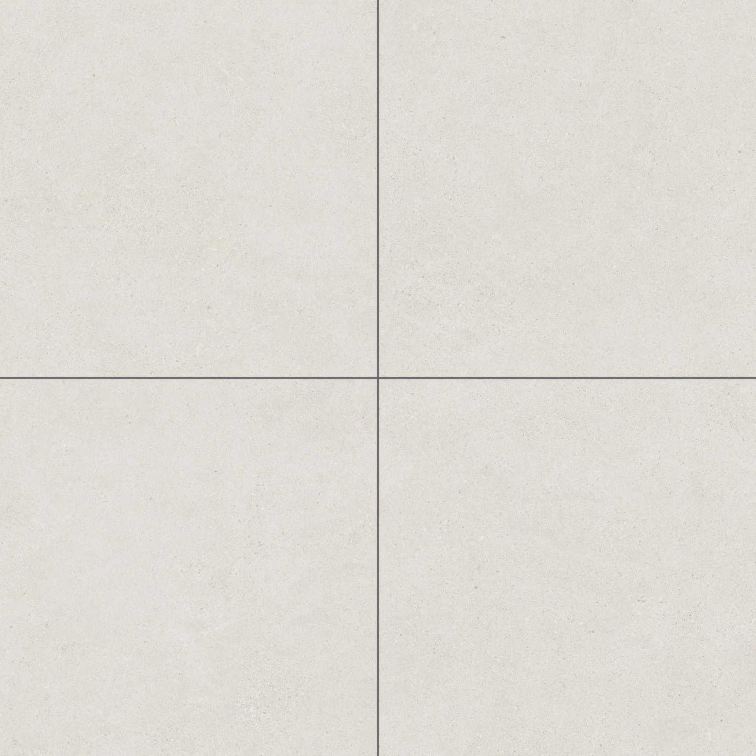 Carreaux de céramique Collection Kalksten 24 po x 24 po Neige fini mat