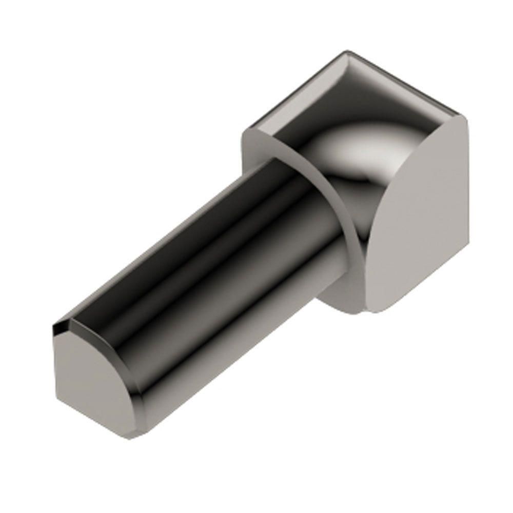 Schluter RONDEC Coin intérieur 90° - aluminium anodisé nickel poli 3/8" (10 mm)