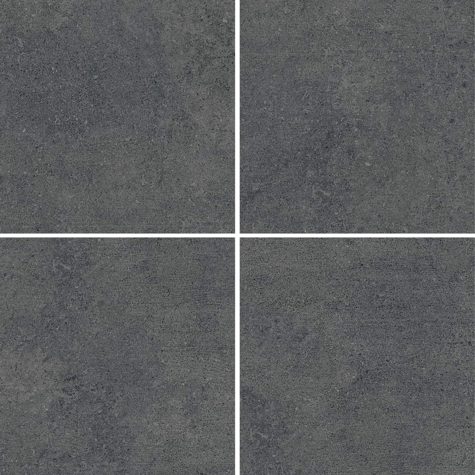 <p>Carreaux de céramique Collection Newcon 24 po x 24 po — gris foncé, fini mat</p>