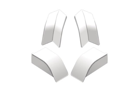 Schluter DILEX-AS Ensemble de coins - plastique PVC blanc éclatant