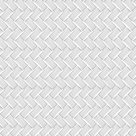 Carreaux de céramique | Collection Crystal - 2 po x 4 po Herringbone