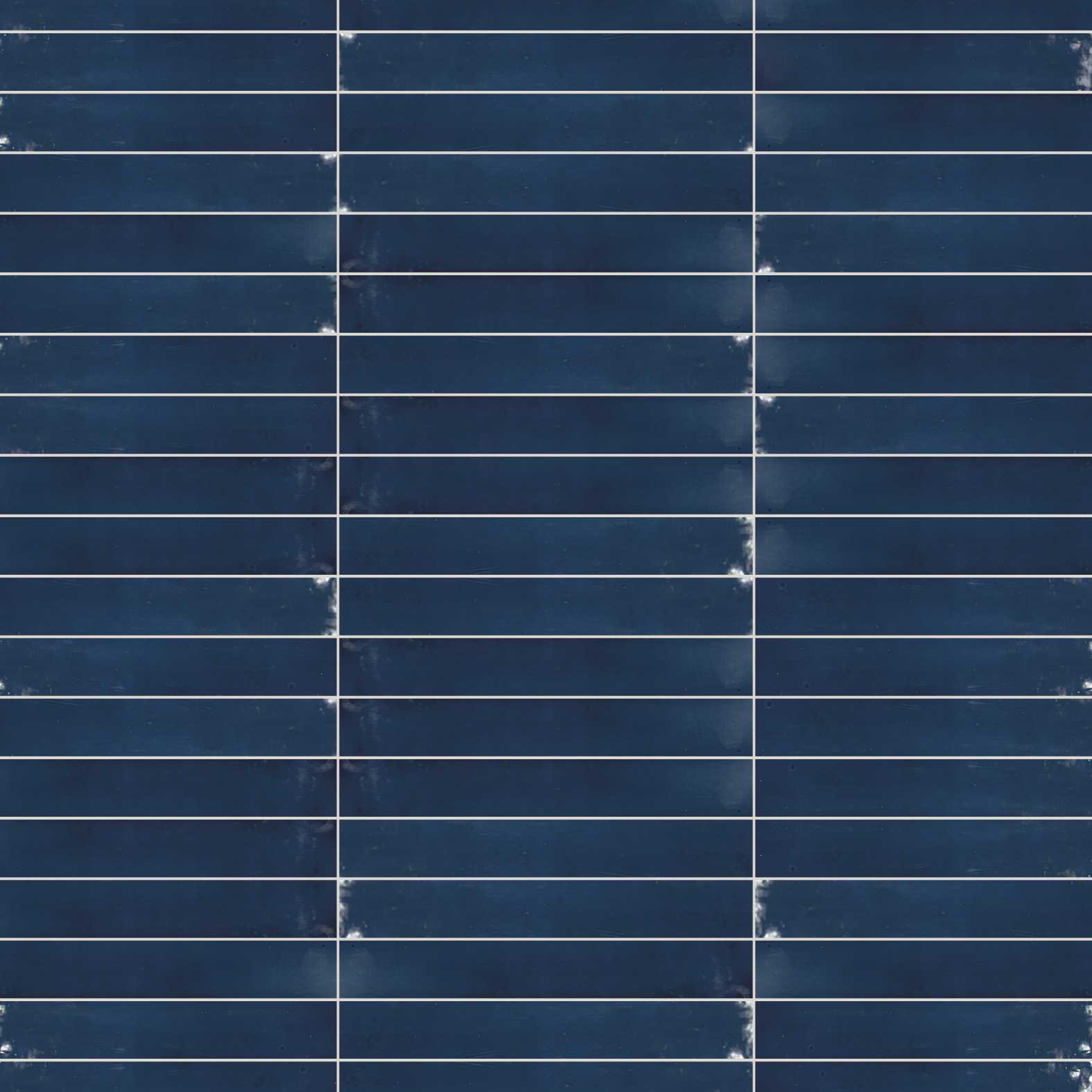 Carreaux de céramique | Collection Manacor - 2.5 po x 16 po Bleu océan 2,5 po x 16 po Lustré