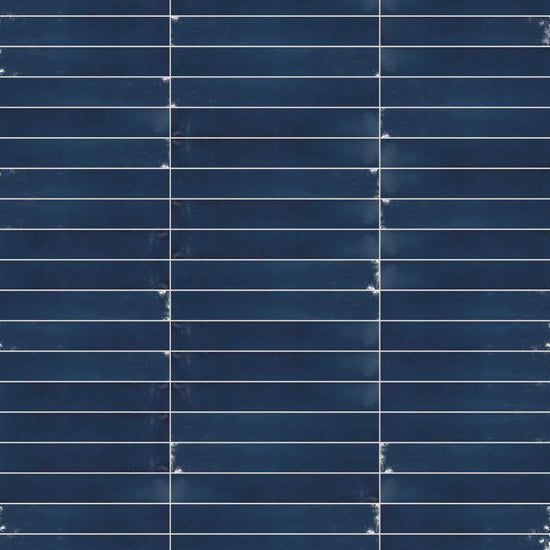 Carreaux de céramique | Collection Manacor - 2.5 po x 16 po Bleu océan 2,5 po x 16 po Lustré