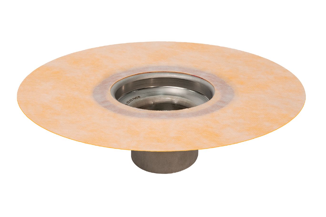 Schluter KERDI-DRAIN-F Kit de bride en acier inoxydable (V2) avec sortie filetée de 2"
