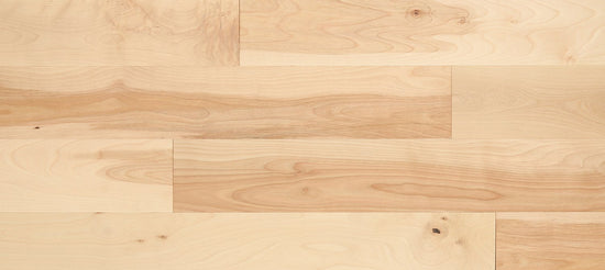 Preverco Bois franc SolidClassic Merisier Nuance Raw Mat — planche 2-1/4 po x 3/4 po, fini mat naturel, grain de merisier
