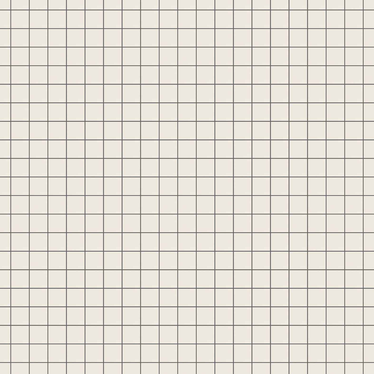 Carreaux de céramique Collection Inizio mosaïque 2 po x 2 po Avorio petites tesselles ivoire uniformes