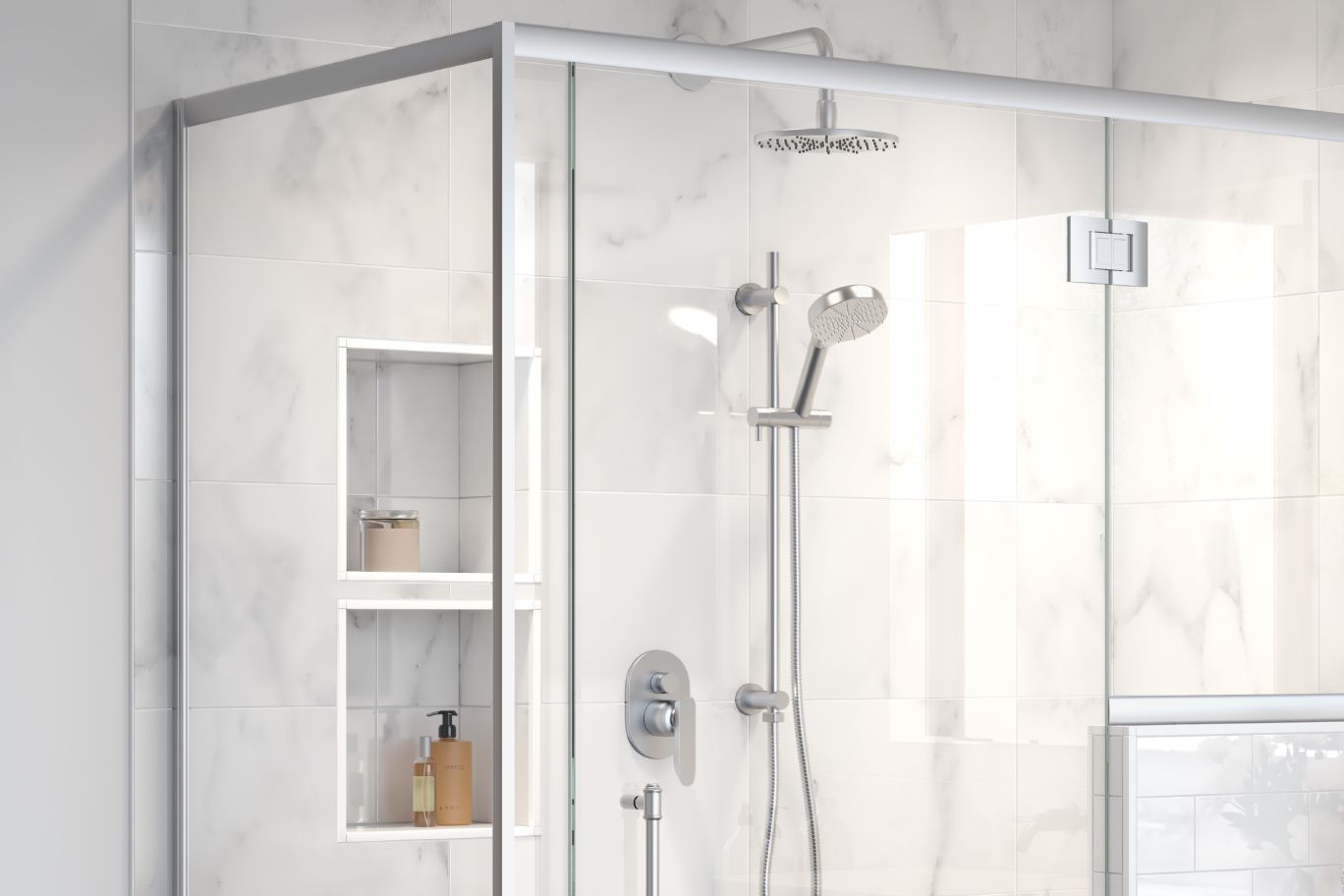 Schluter KERDI-BOARD-SN Niche de douche préfabriqué avec cadre 12" x 12"