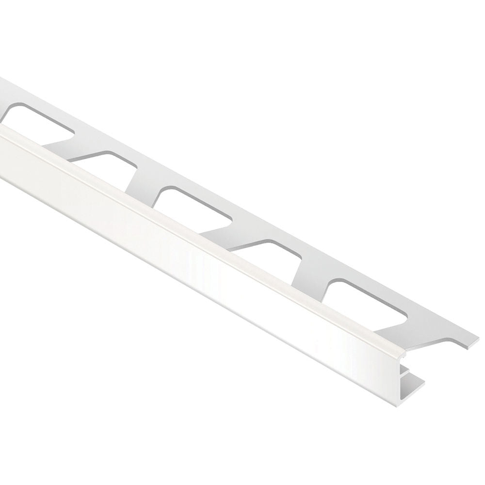 Schluter JOLLY-P Profilé de bordure de mur - Plastique PVC blanc 3/8" (10 mm) x 8' 2-1/2"