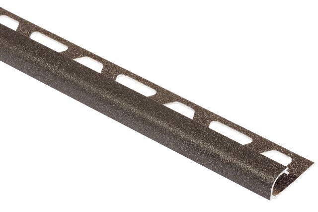 Schluter Profilé rond RONDEC - aluminium anthracite clair 5/16" (8 mm) x 10'