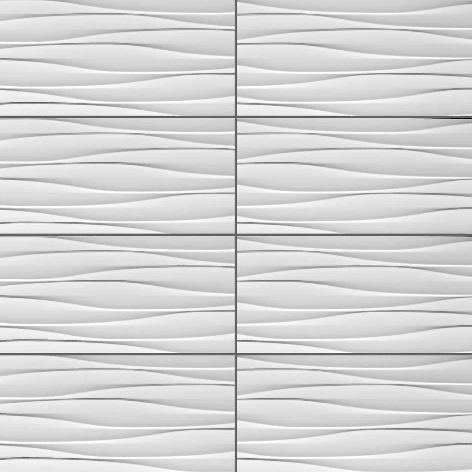 Carreaux de céramique | Collection Superwhite - 12 po x 24 po
