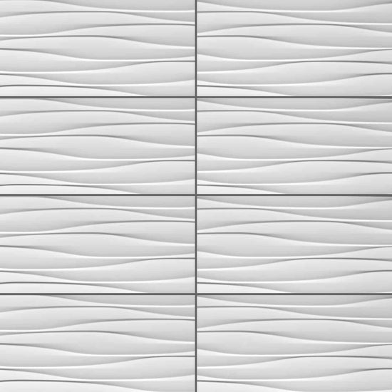 Carreaux de céramique | Collection Superwhite - 12 po x 24 po