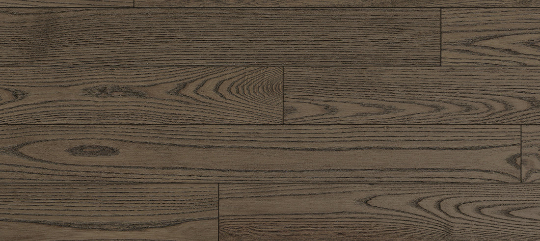Preverco Bois franc SolidClassic Frêne Nuance Komodo mat, lames 5 pouces, ép. 3/4, ton naturel